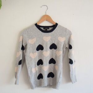 J. Crew 3/4 sleeve wool blend sweater